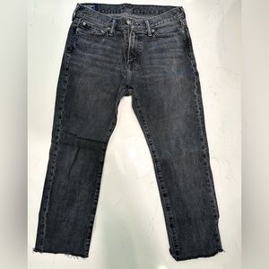 ABERCROMBIE & FITCH MENS JEANS WITH CROPPED LEG. LIKE NEW!